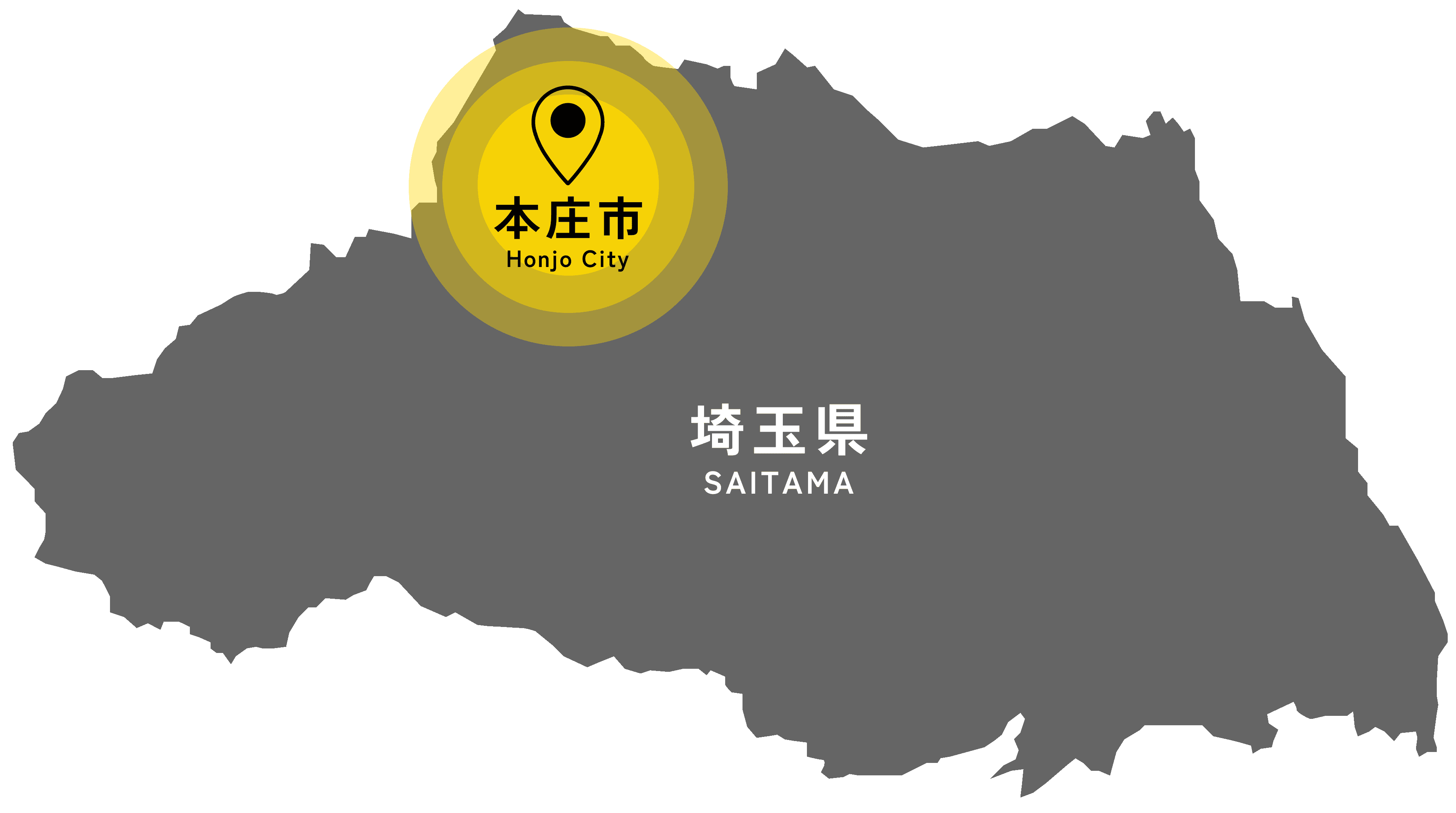 埼玉県の対応エリアマップ