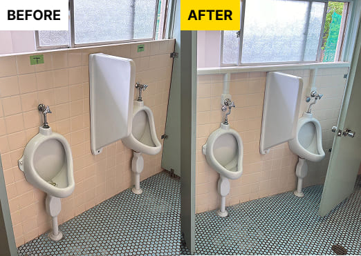 トイレ設備の施工事例